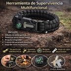 Pack of 2 High Power USB Rechargeable LED Flashlights - Tactical Flashlight with 7 Modes, COB Side Light, Adjustable Focus, IPX6 Waterproof + Paracord Bracelet - for Emergencies, Camping, Car, Hunting