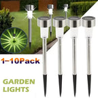 Luzes solares exteriores para jardim alimentada a energia solar, impermeável, luz LED para caminhos, ideal para jardim,