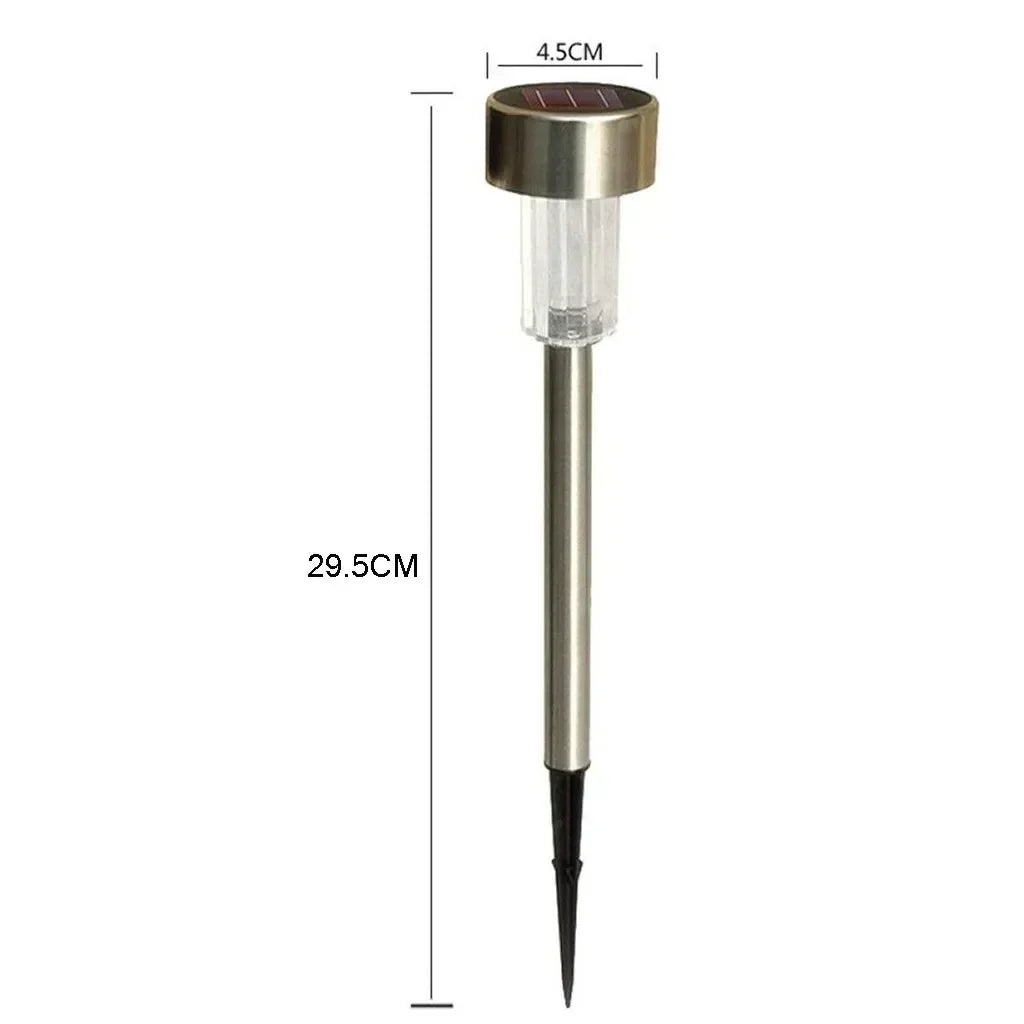 Luzes solares exteriores para jardim alimentada a energia solar, impermeável, luz LED para caminhos, ideal para jardim,