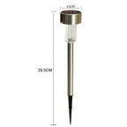 Luzes solares exteriores para jardim alimentada a energia solar, impermeável, luz LED para caminhos, ideal para jardim,