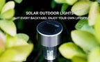 Luzes solares exteriores para jardim alimentada a energia solar, impermeável, luz LED para caminhos, ideal para jardim,