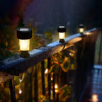 Luzes solares exteriores para jardim alimentada a energia solar, impermeável, luz LED para caminhos, ideal para jardim,