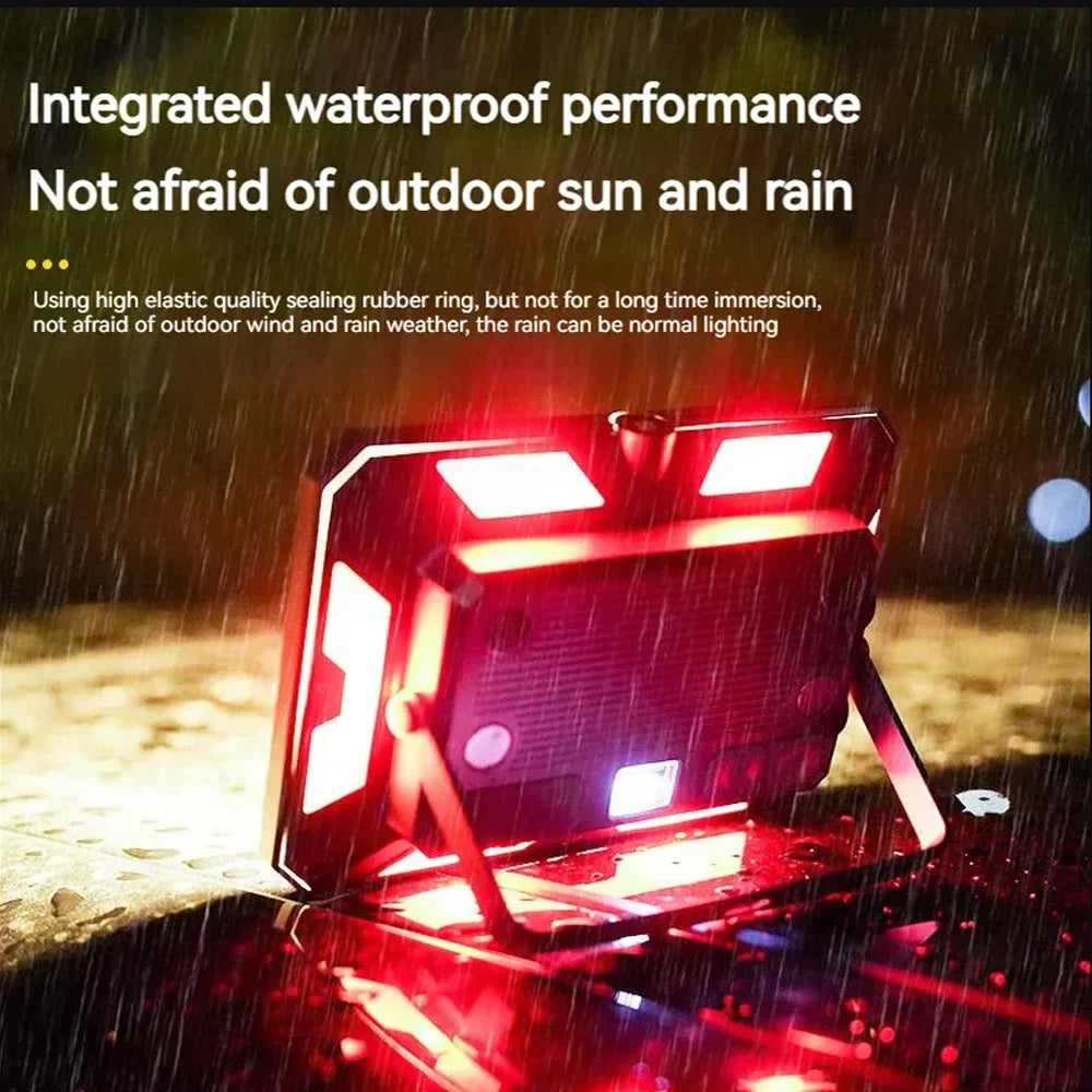 Luz LED Portátil Recarregável para Camping e Emergência