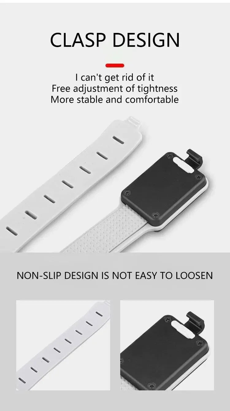 Luz LED COB de braço, 350mAh e 500 lúmens, banda luminosa para braço/perna/pulso para corrida noturna com função de sinalização, recarregável e IPX4