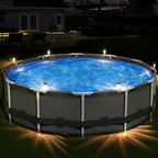 Luzes solares exteriores para jardim alimentada a energia solar, impermeável, luz LED para caminhos, ideal para jardim,