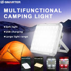 Lanterna LED para tenda de campismo, recarregável, de alta potência, para uso exterior e emergências, à prova de água